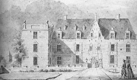Kasteel Twickel rond 1729