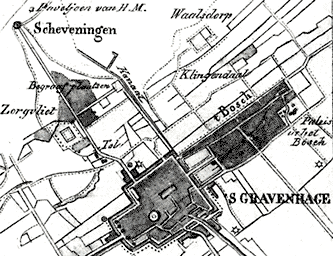 1855 's Gravenhage en Klingendaal