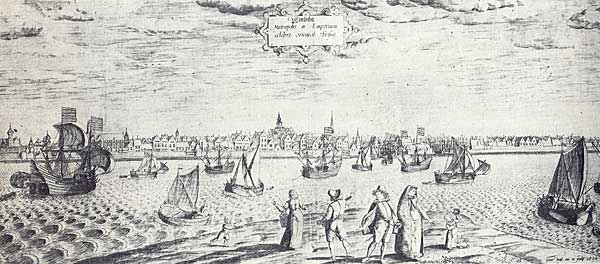 Emden begin 17e eeuw