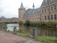 Het voormalige kasteel van Hoogstraten