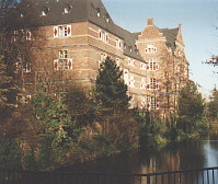 Het waterslot Bedburg